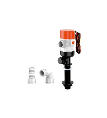 Seaflo Çek Valfli Livar Pompası 1100 gph. Dikey 12 V