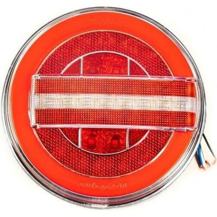 Römork Karavan Stop Seti 6mt 7 Pin Dinamik Sinyalli Hamburger Lamba 12Volt Takım