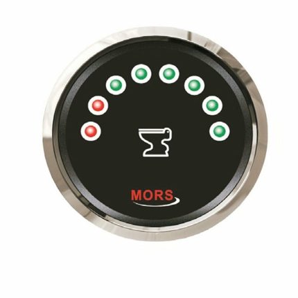 Mors Dijital Atık Su Göstergesi Siyah 12-24V 55mm