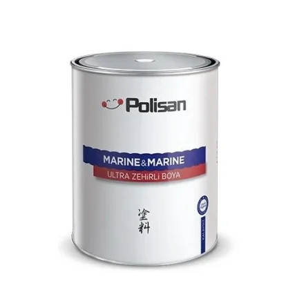 Polisan Marine Anti Aging Ultra Zehirli Boya Siyah - 1kg